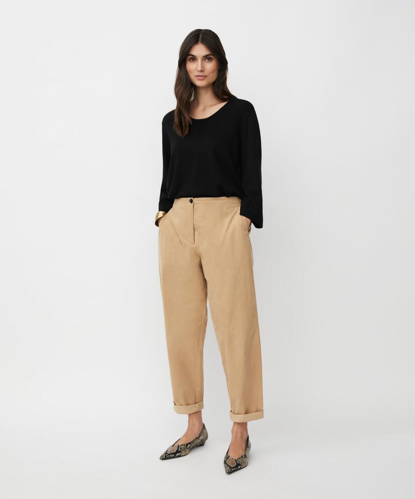 Parastoo Trousers, Travertine
