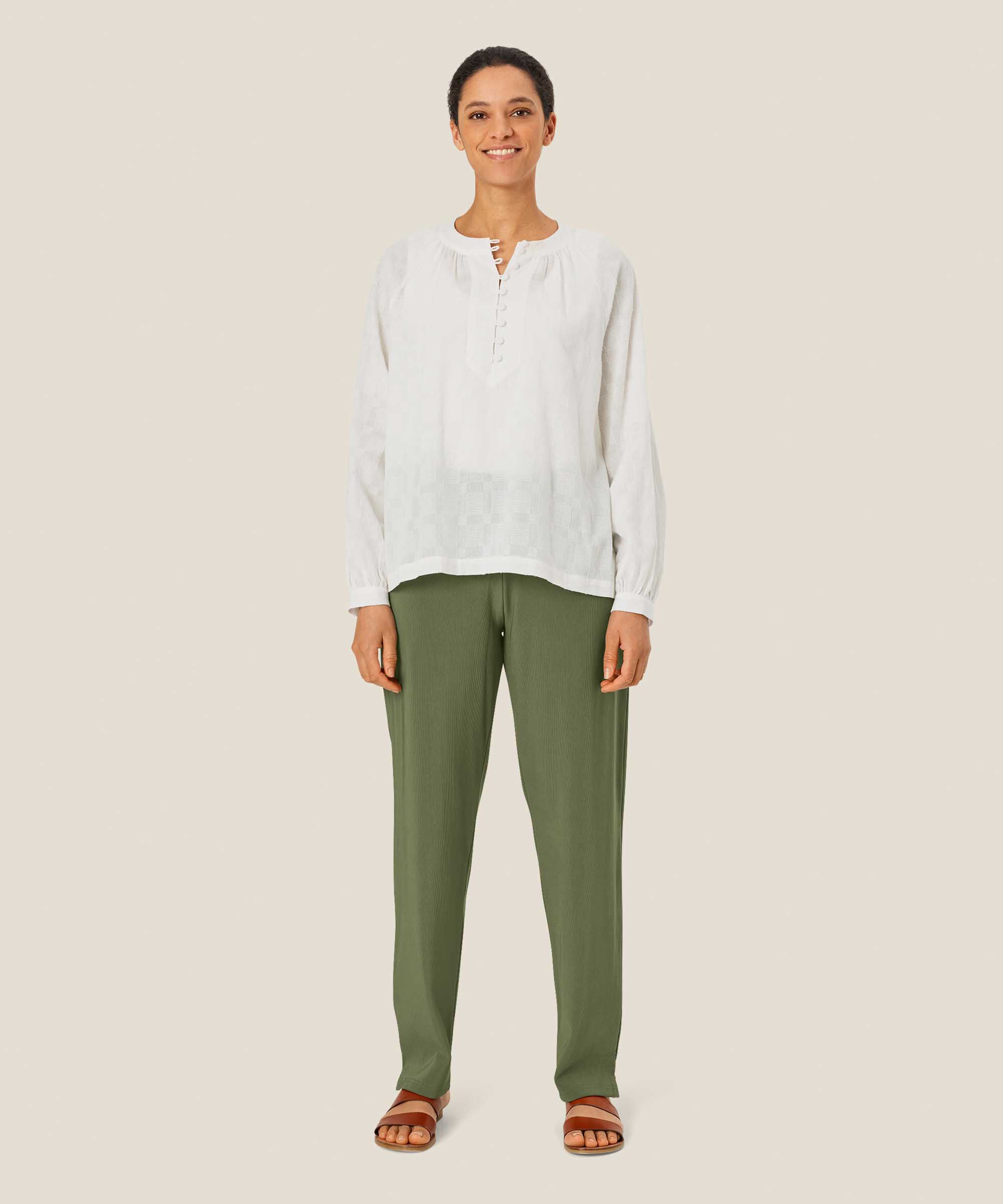 Priam JERSEY Trousers, Four Clover
