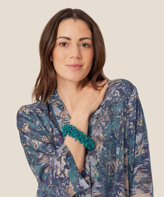 Refia Bracelet, Teal