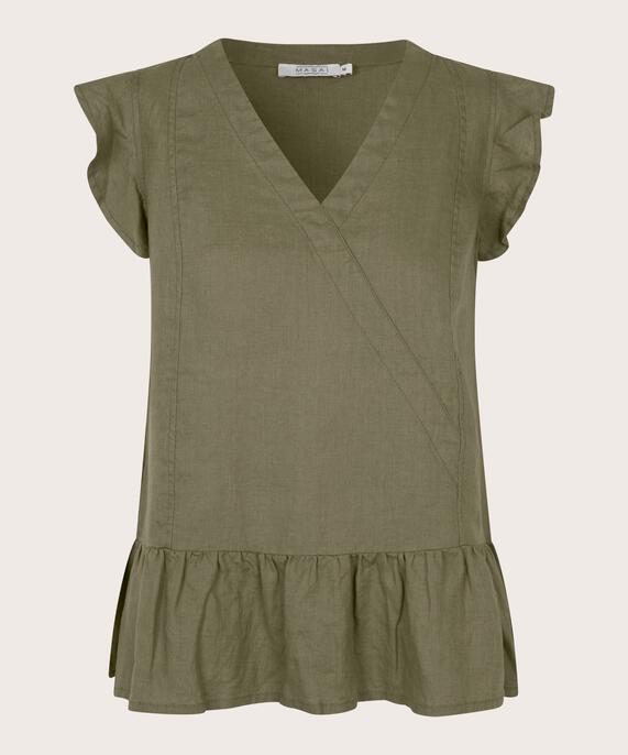 Dua Top, Dusky Green