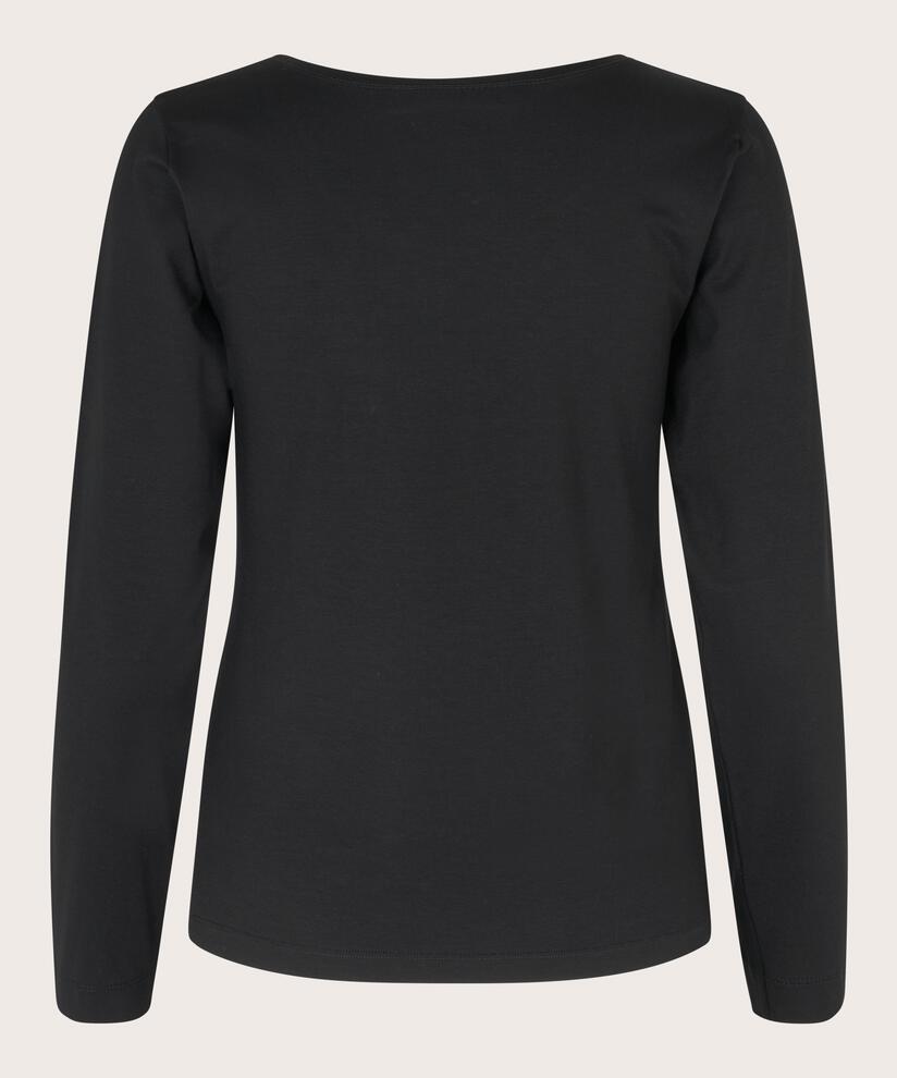 Creama JERSEY Top, Black