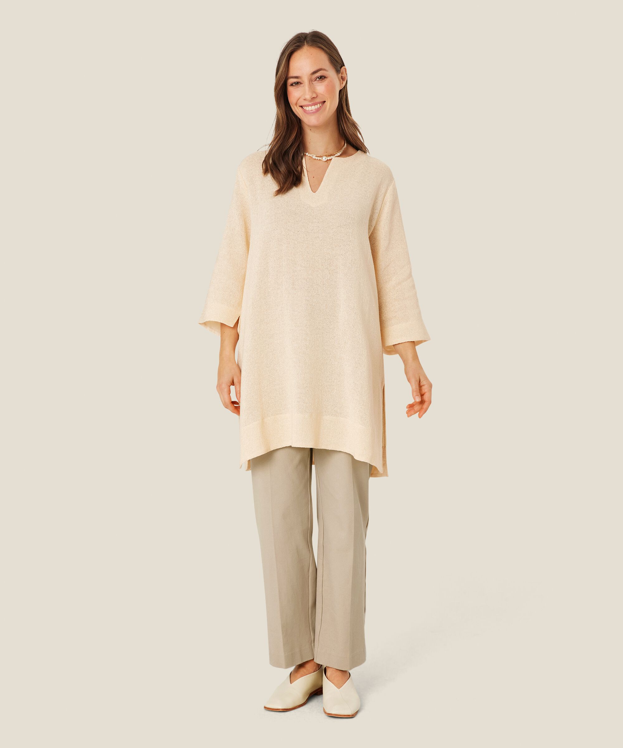 Georfie Tunic, Whitecap
