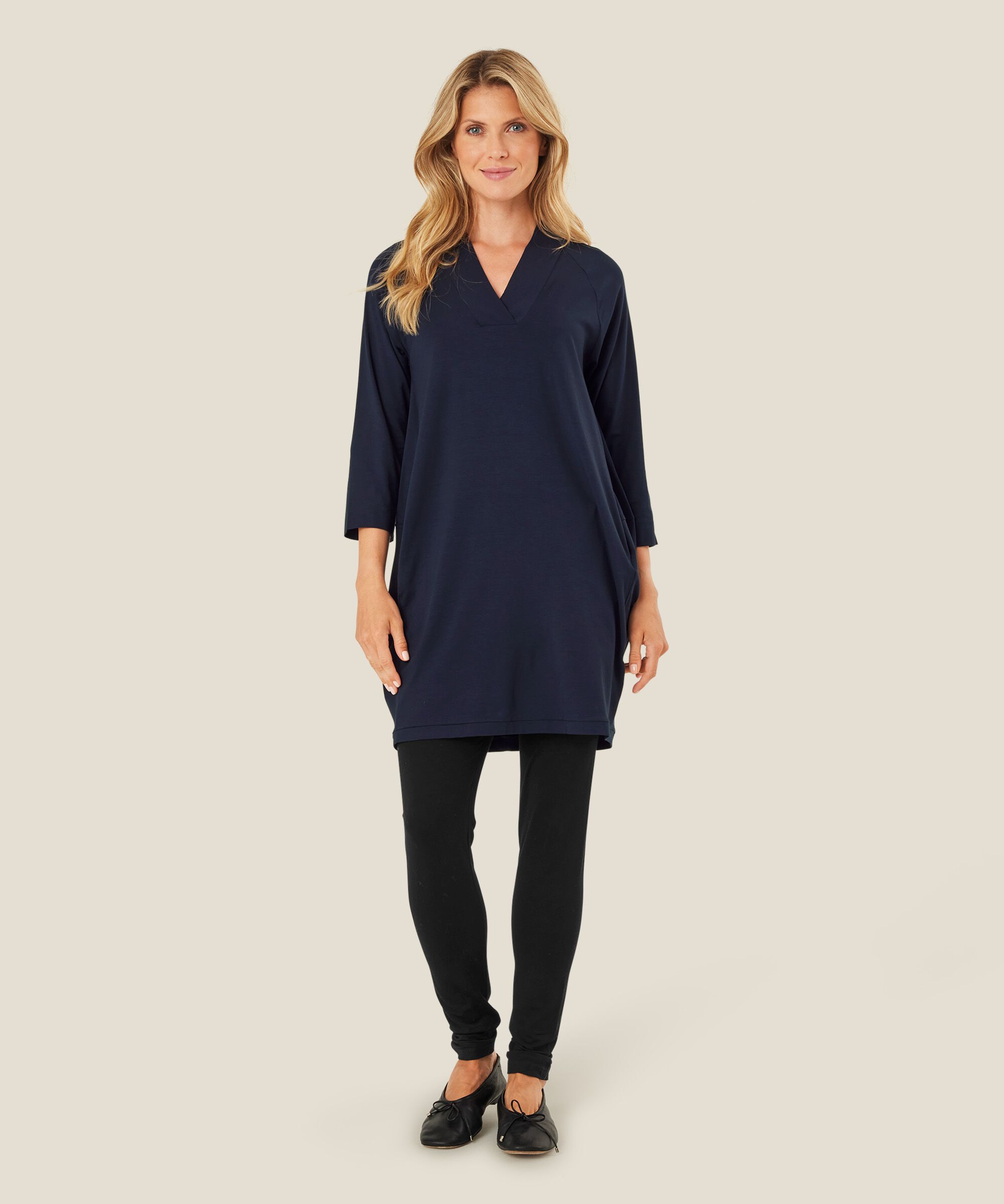 Gritta JERSEY Tunic, Navy