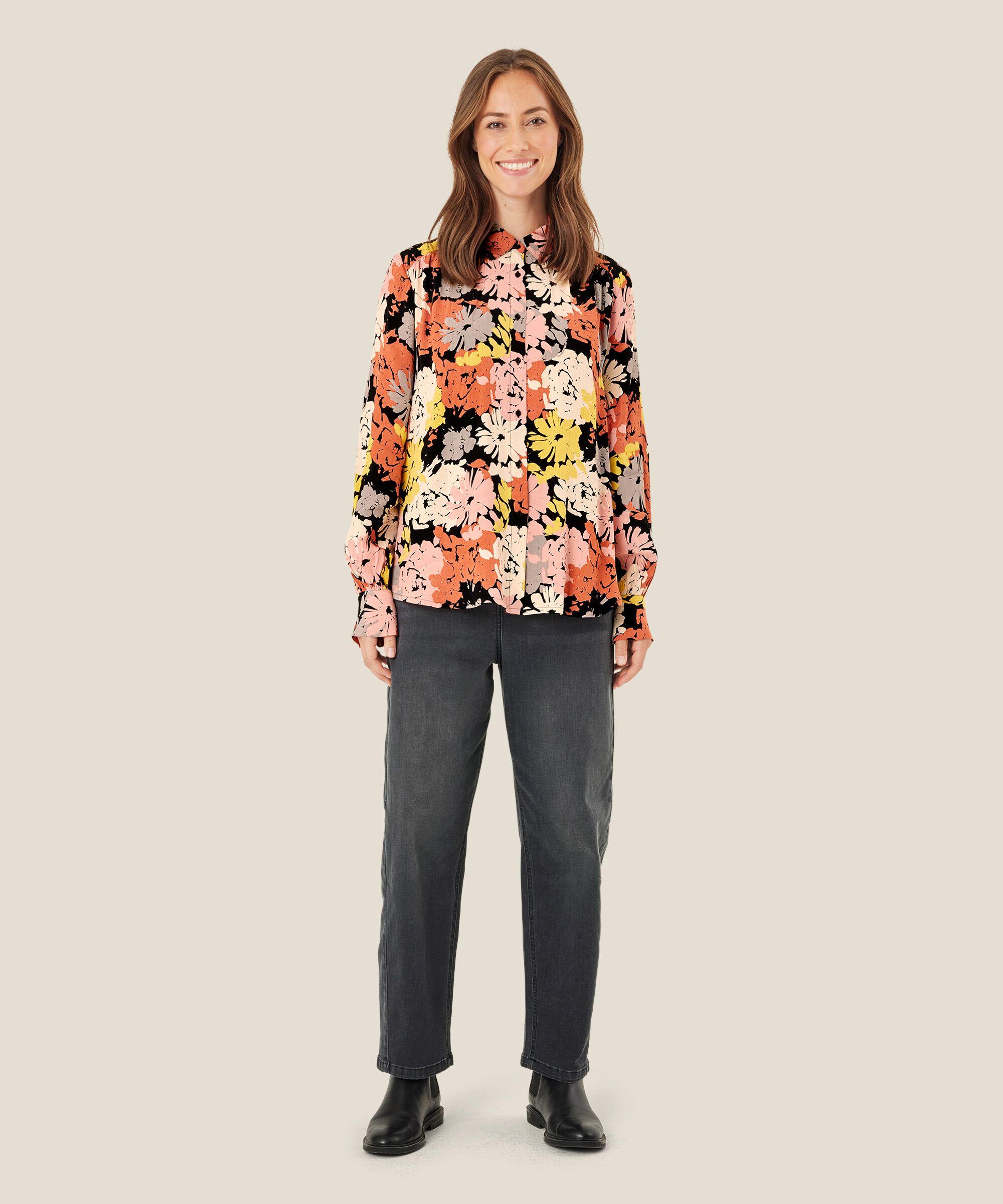 Ineza Shirt, Oil Yellow