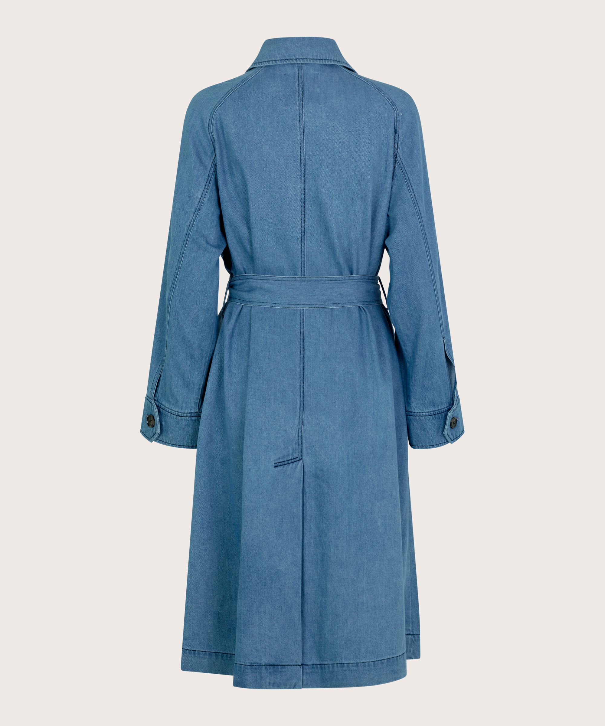 Tova Coat, Light Denim