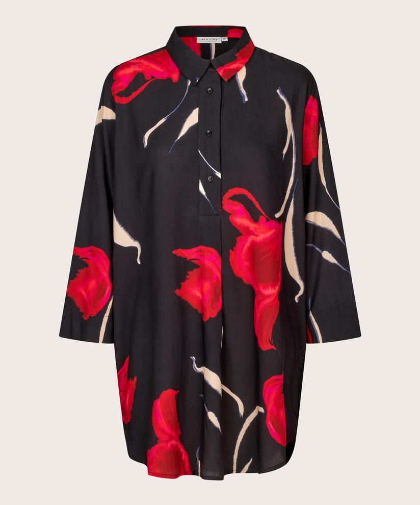 Gergine Tunic, Haute Red
