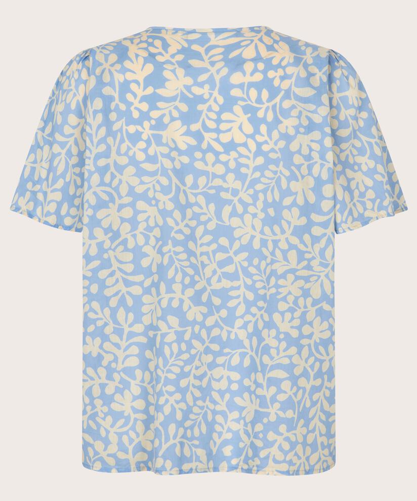 Delphia Blouse, Della Blue