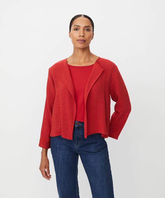 Julitta Jacket, Scarlet Sage