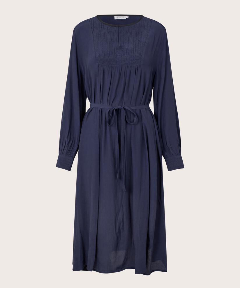 Normata Dress, Navy Blazer