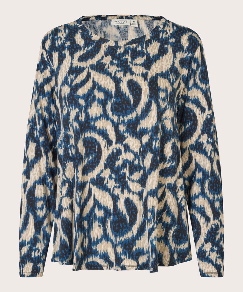 Badisna Jersey Top, Moonlit Ocean
