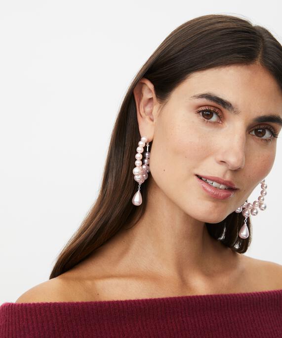 Reesali Earrings, Lotus