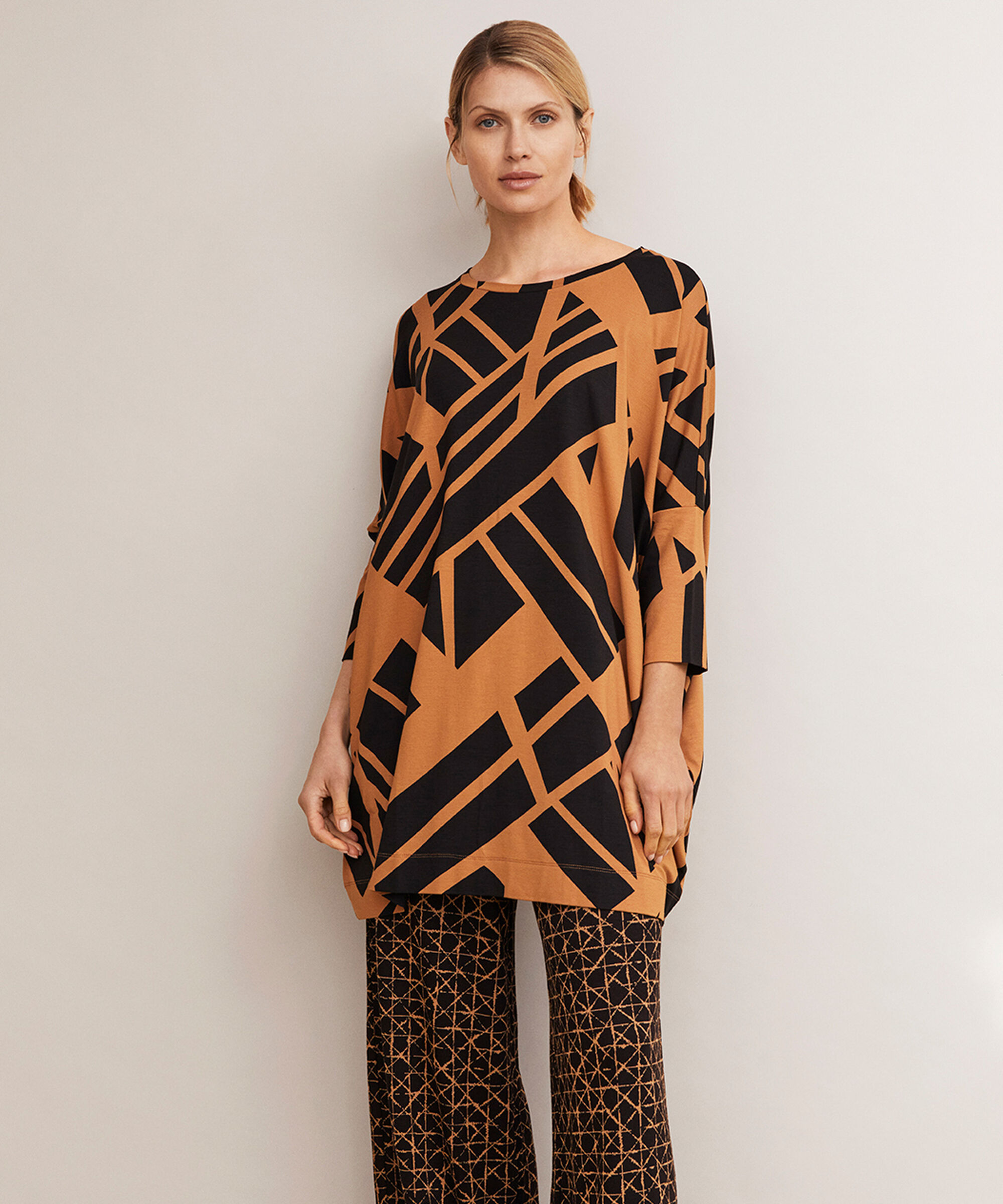 PIRISTA JERSEY TROUSERS, Tobacco Brown