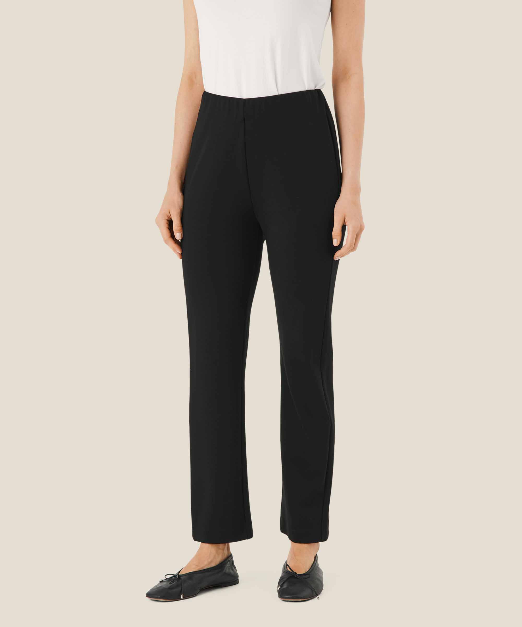 Paige JERSEY Trousers, Black