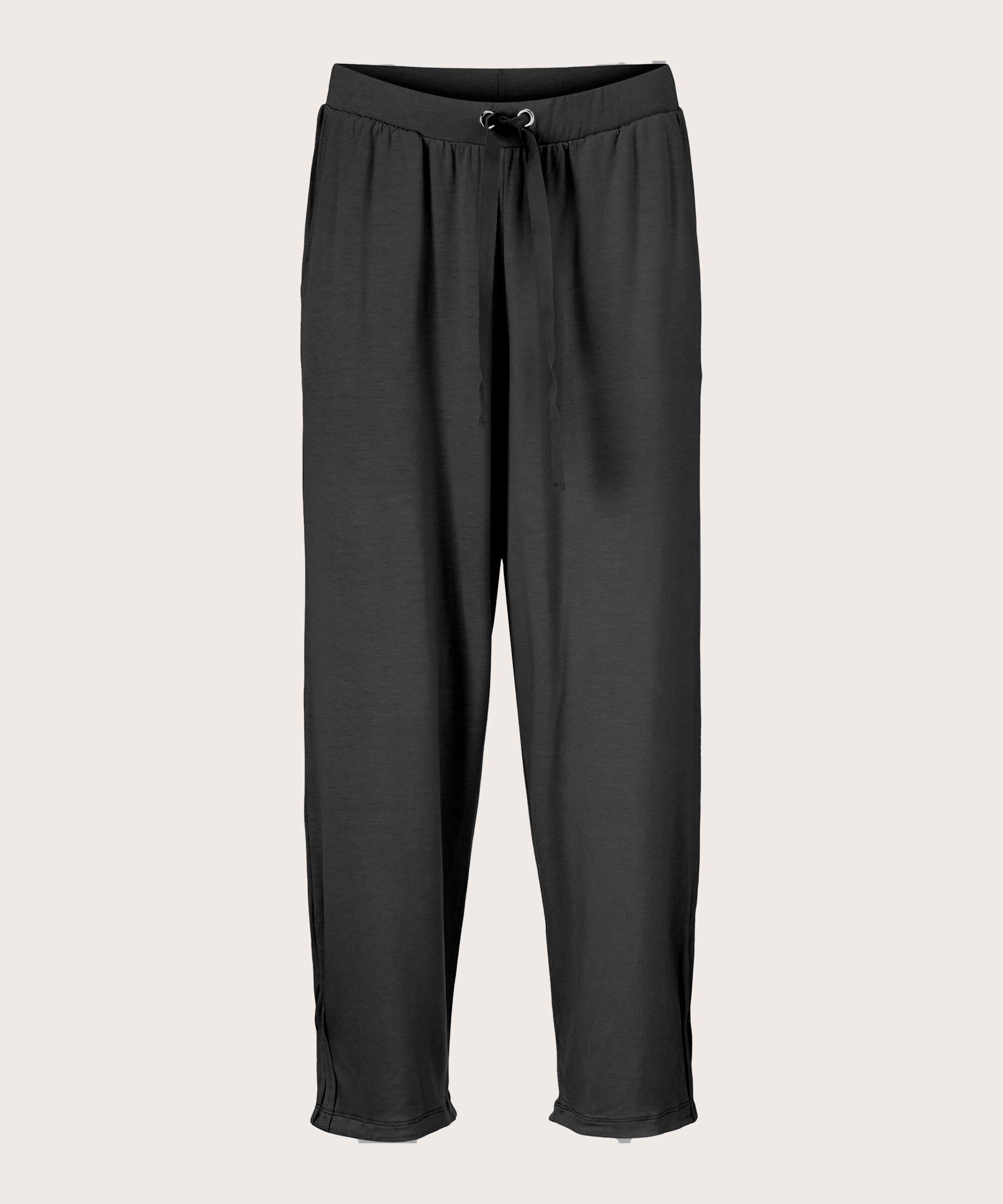 PERSINI JERSEY TROUSERS, Black