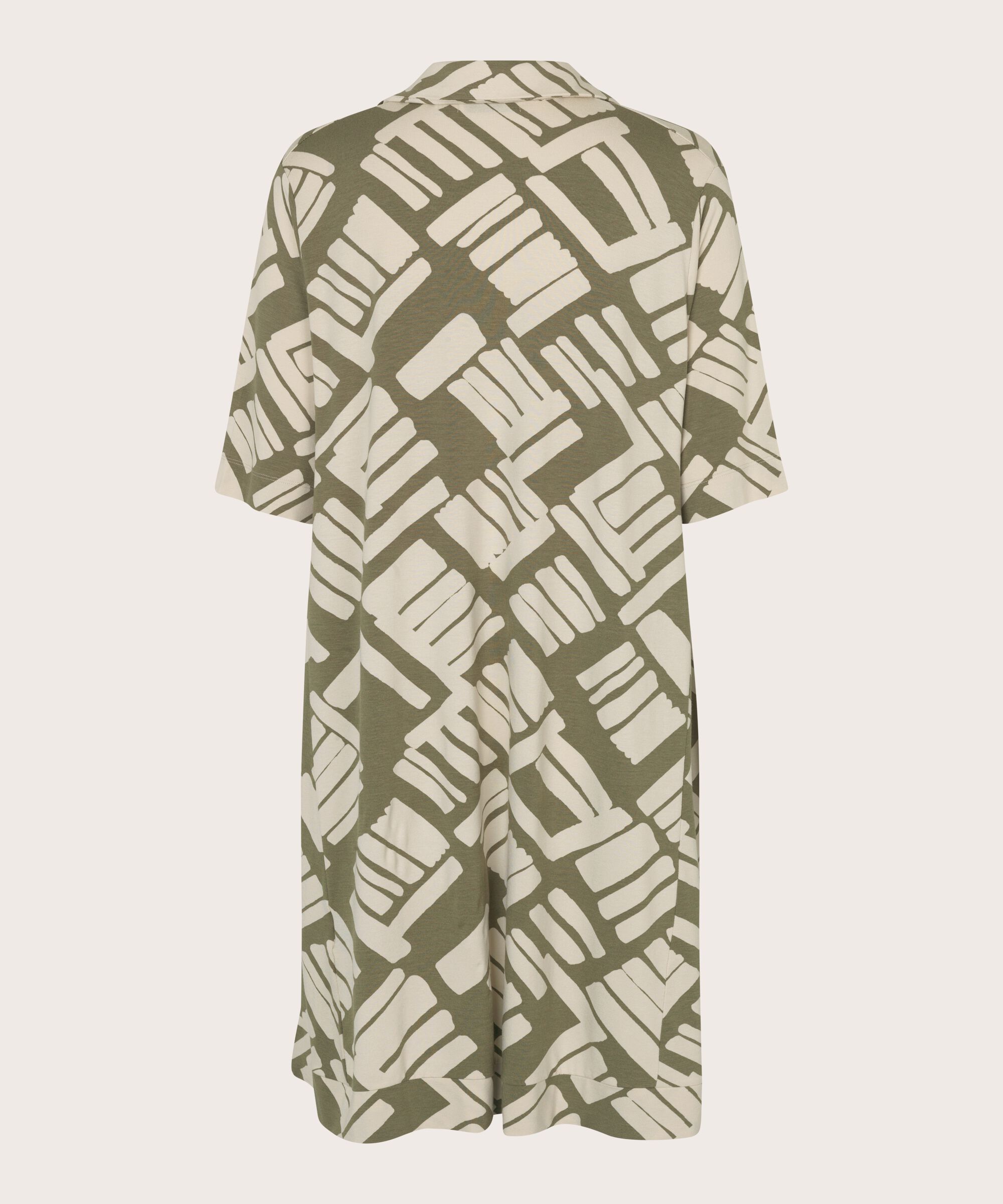 Gaiaba JERSEY Tunic, Dusky Green