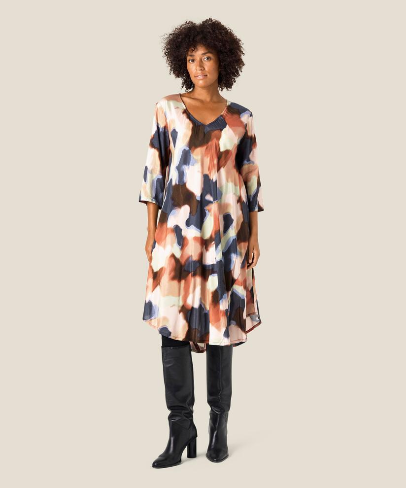 Nora Dress, Rose Smoke