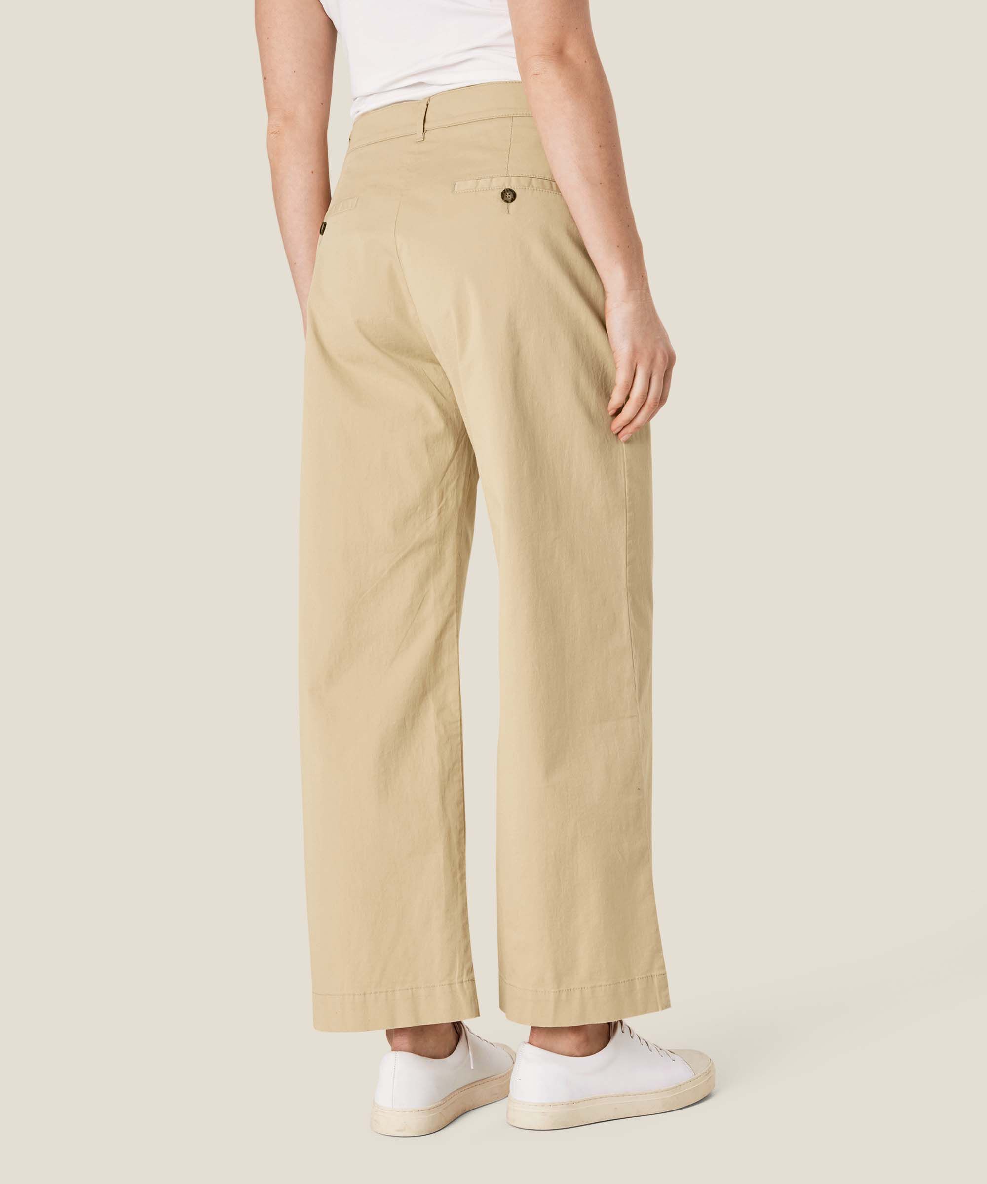 Pamila Trousers, Pale Khaki
