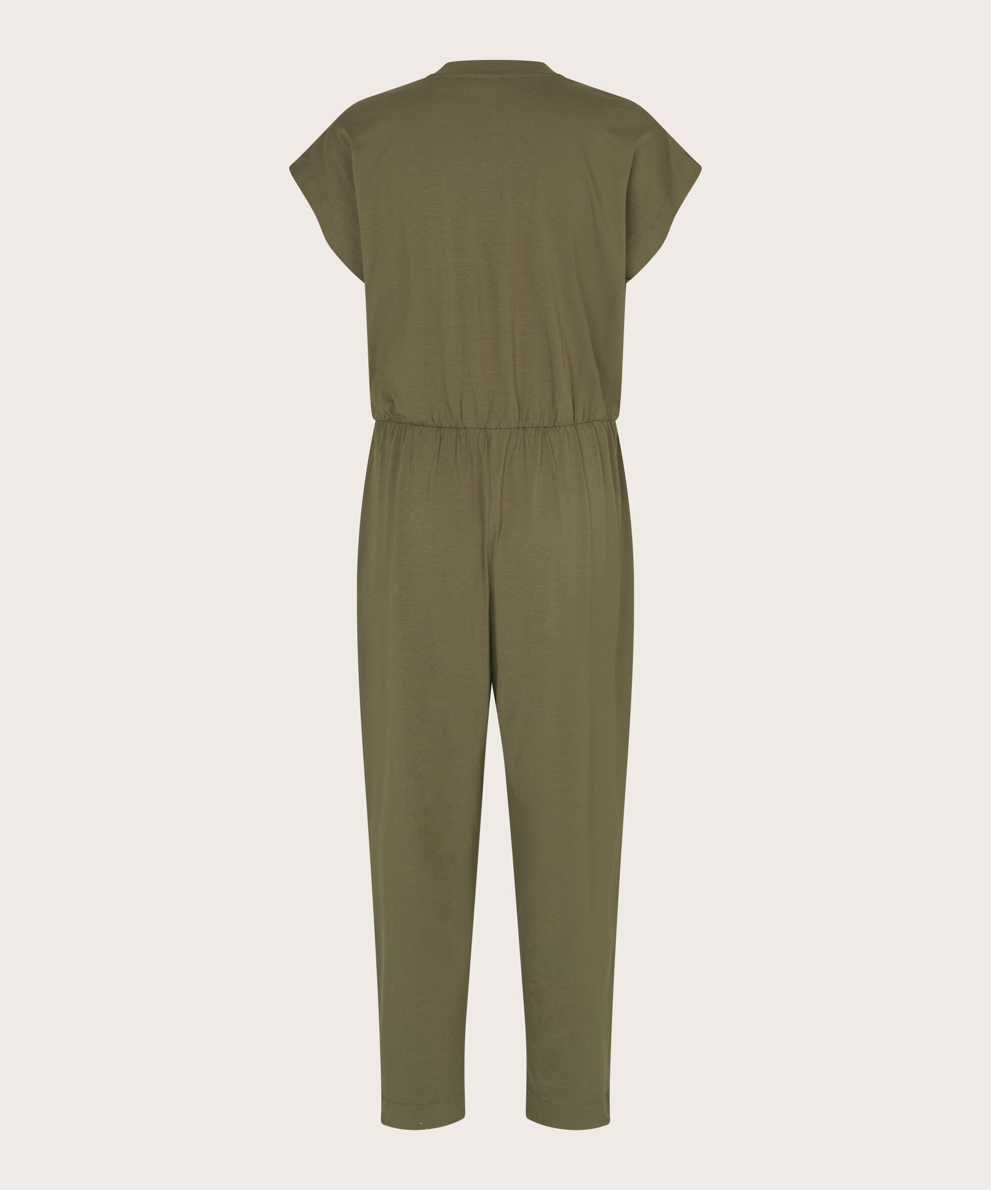 Orlanda JERSEY Jumpsuit, Dusky Green
