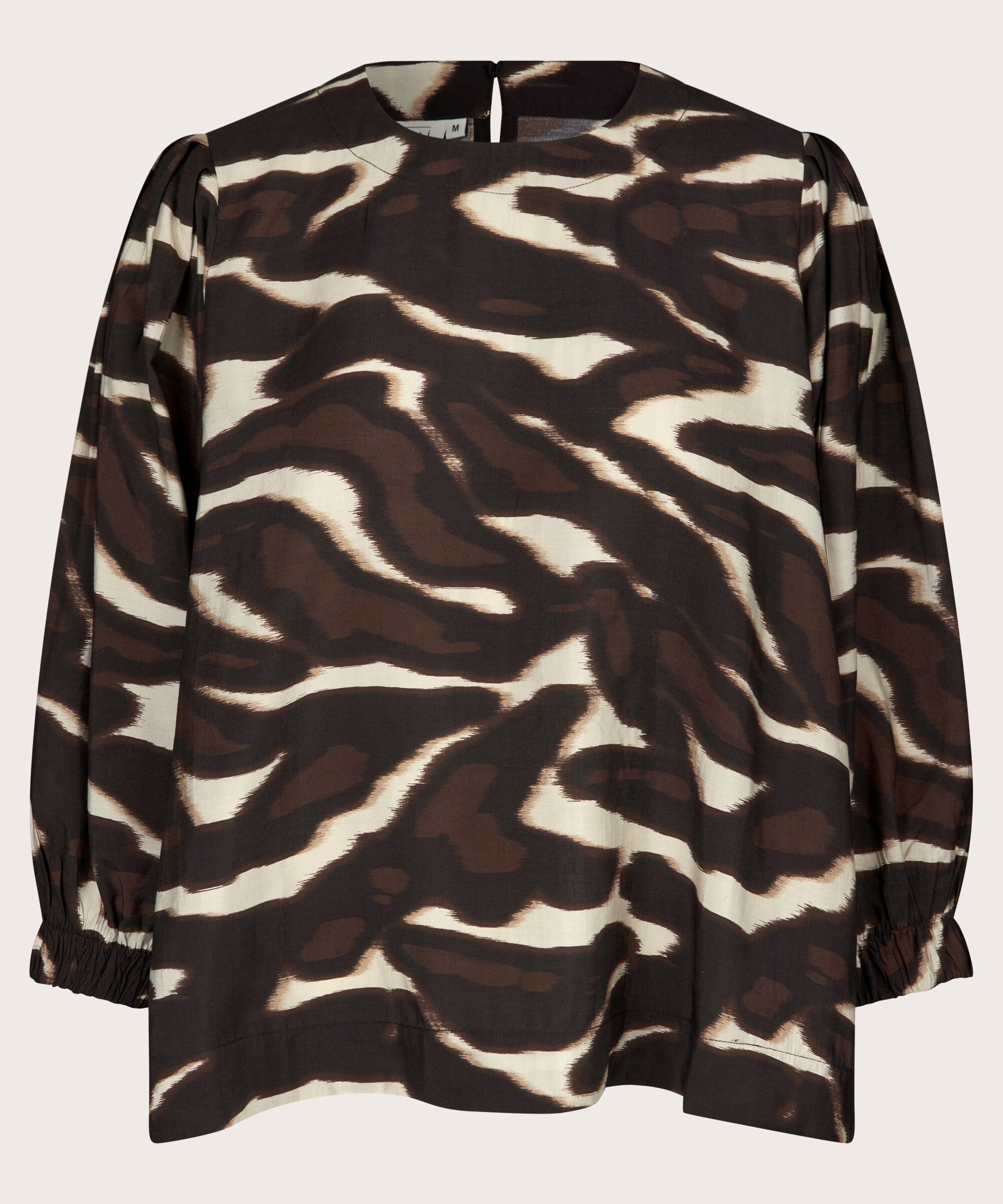 Brisa Blouse, Coffee Bean