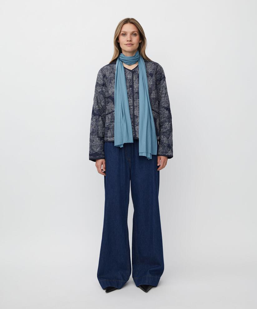 Amega JERSEY Scarf, Proven Blue