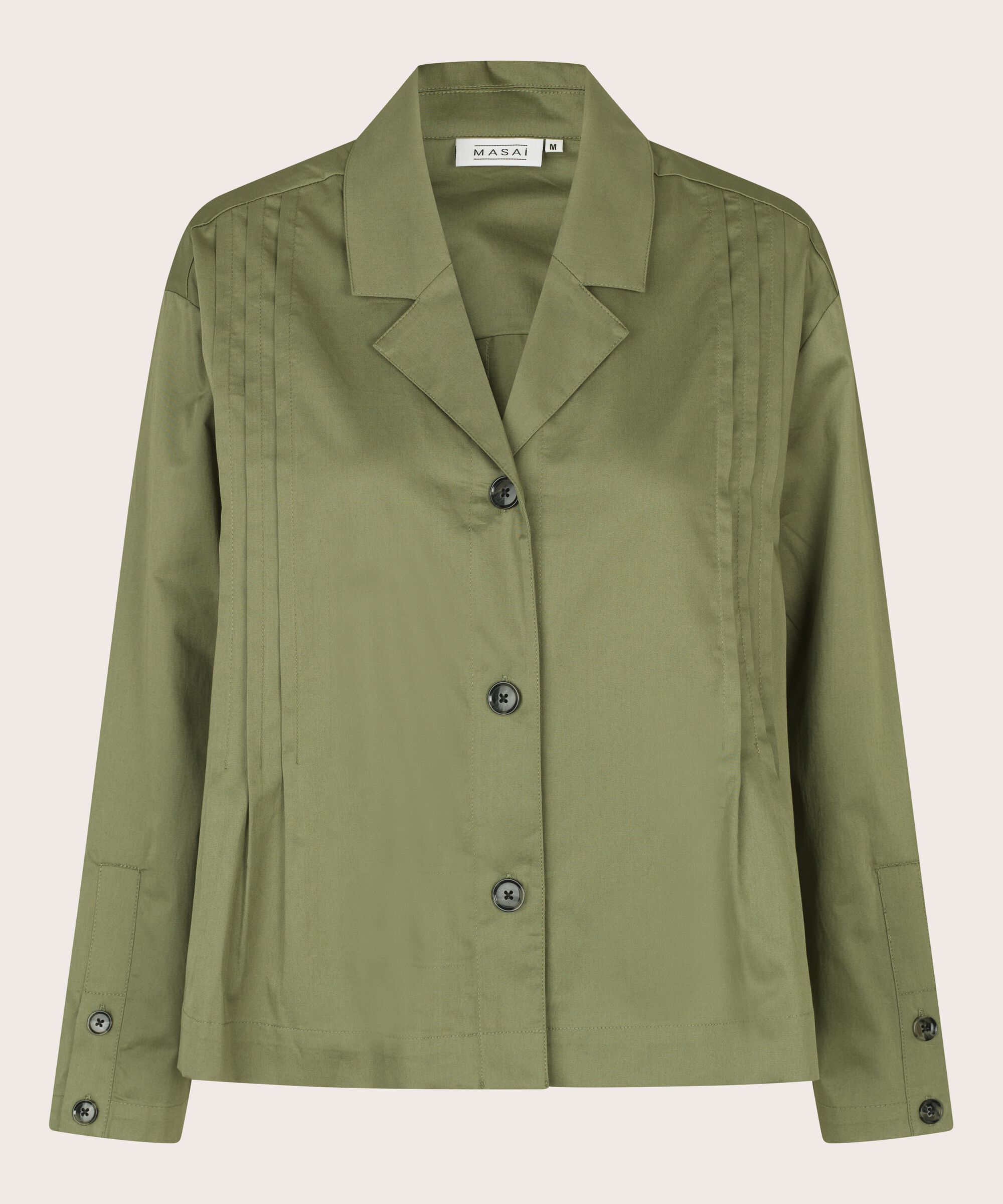 Icara Shirt Jacket, Loden Green