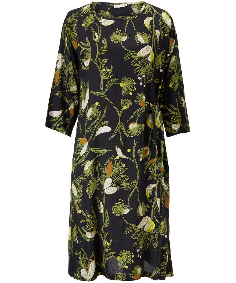 NONIE DRESS, Green Sheen