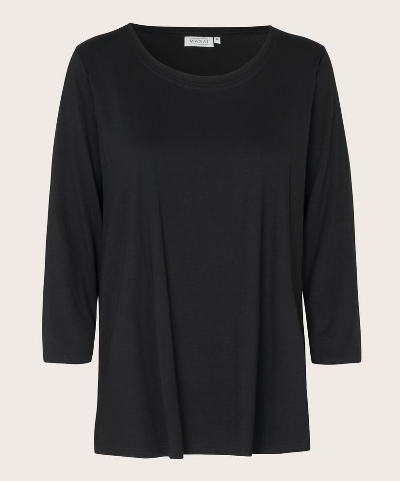 Cecille JERSEY Top, Black