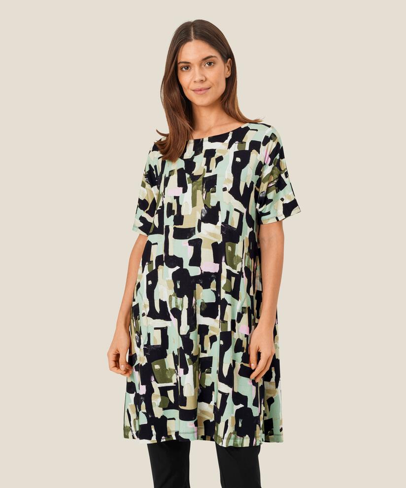 Gertie JERSEY Tunic, Frosty Green