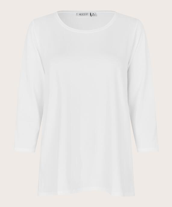 Cecille JERSEY Top, White