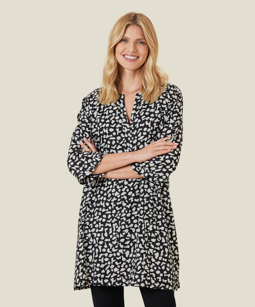 GALIA TUNIC, Black