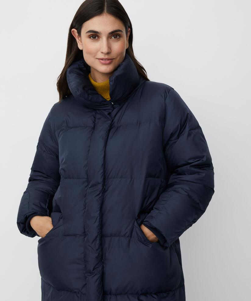 Torinna Down Coat, Mood Indigo