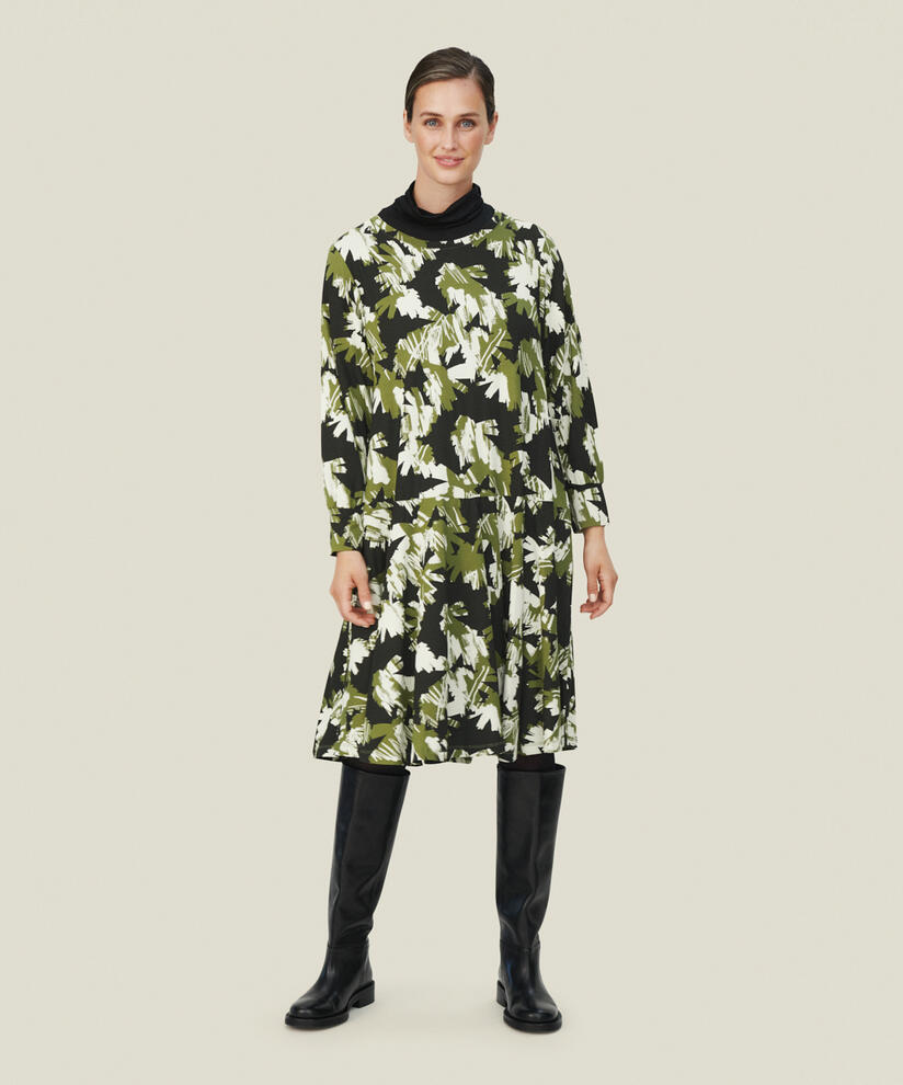 NOASSA JERSEY DRESS, Capulet Olive