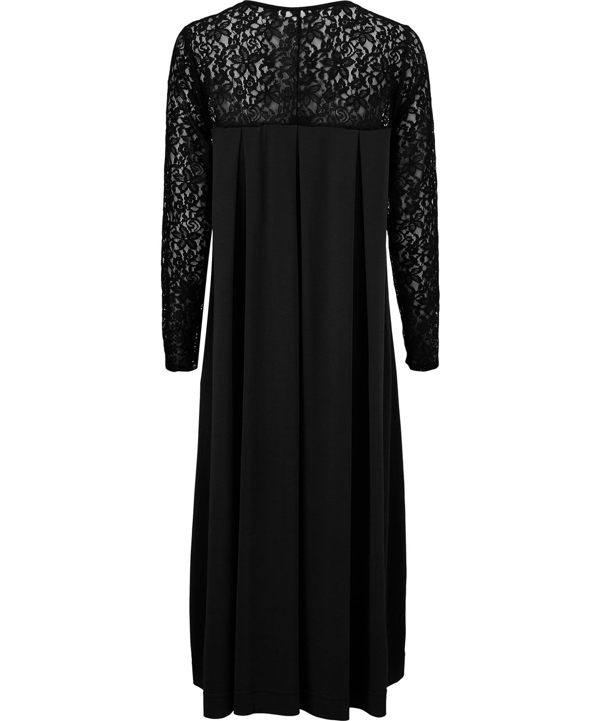 NERIDA JERSEY DRESS, Black