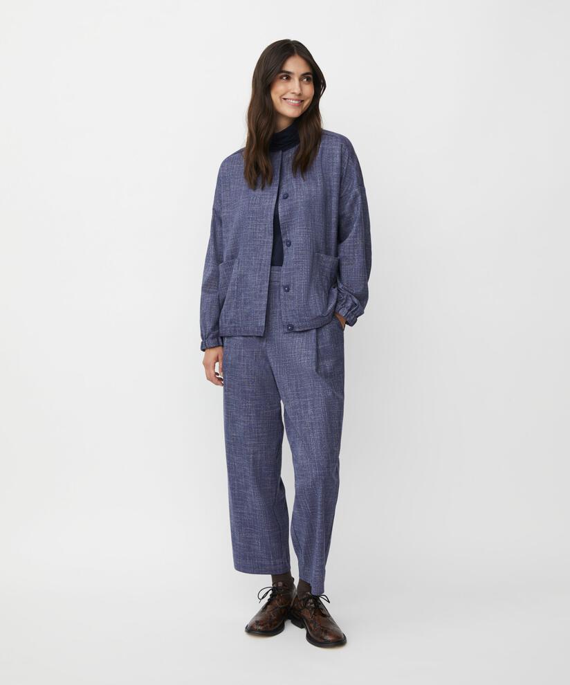 Philadelphia Trousers, Navy Blazer