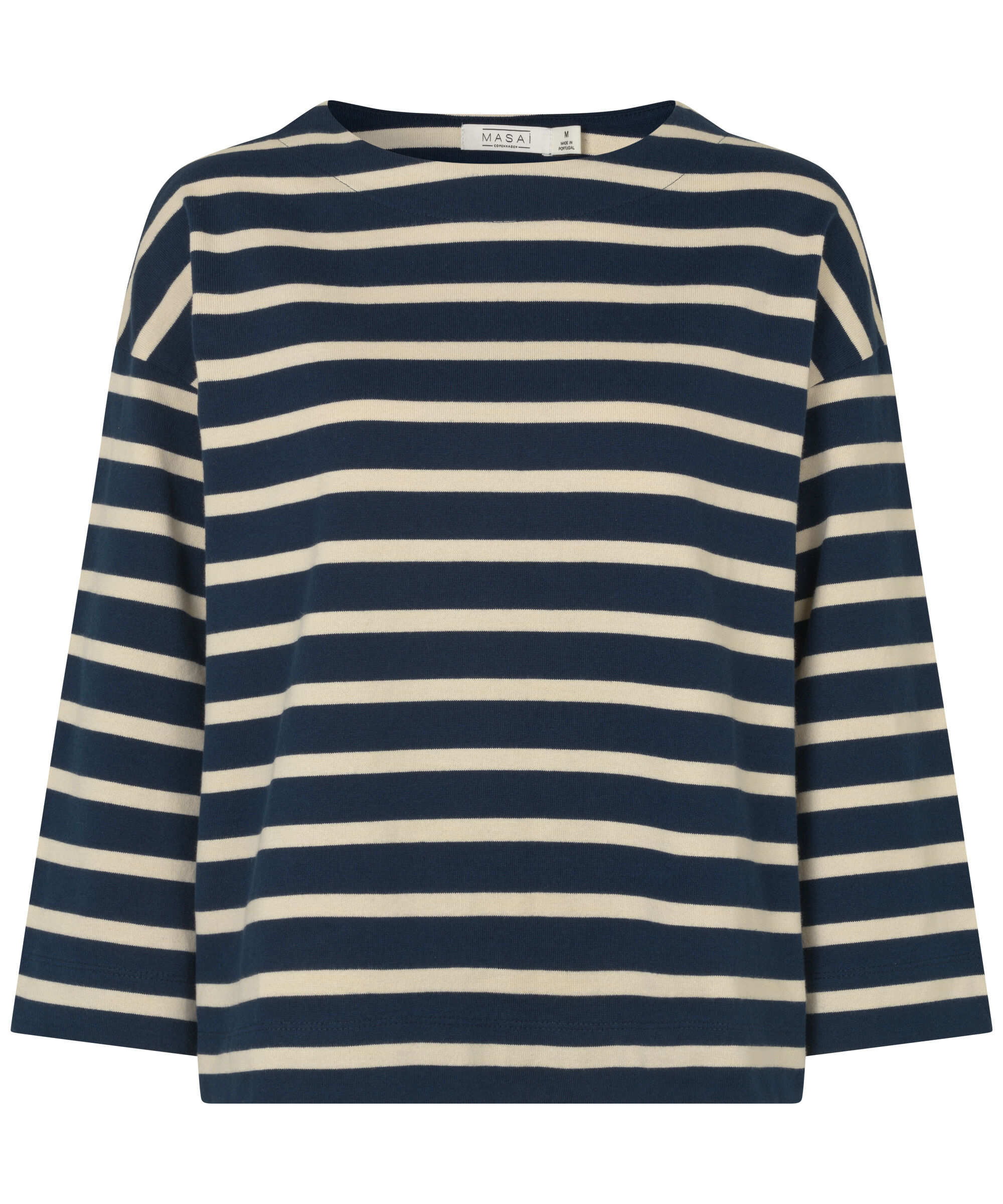 Beannie Jersey Top, Navy Blazer