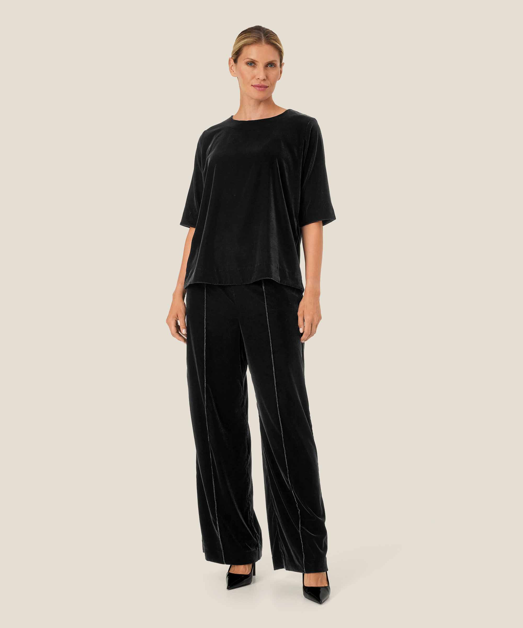 Petrilla Trousers, Black