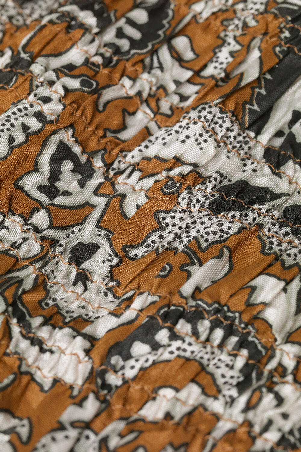 NISENI DRESS, Bronze Brown