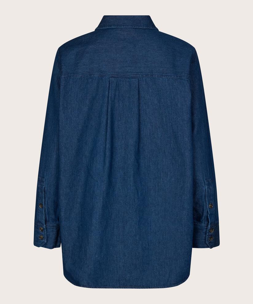 Indiba Shirt, Dark Denim