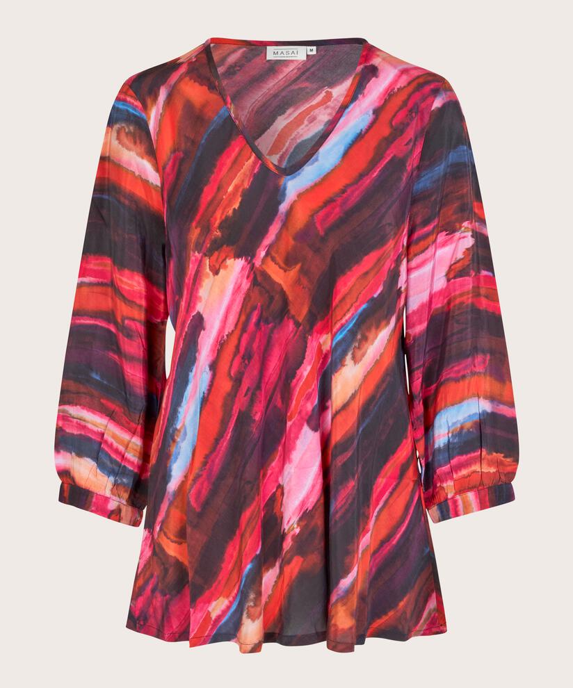 Katasis Blouse, Sun Tomato