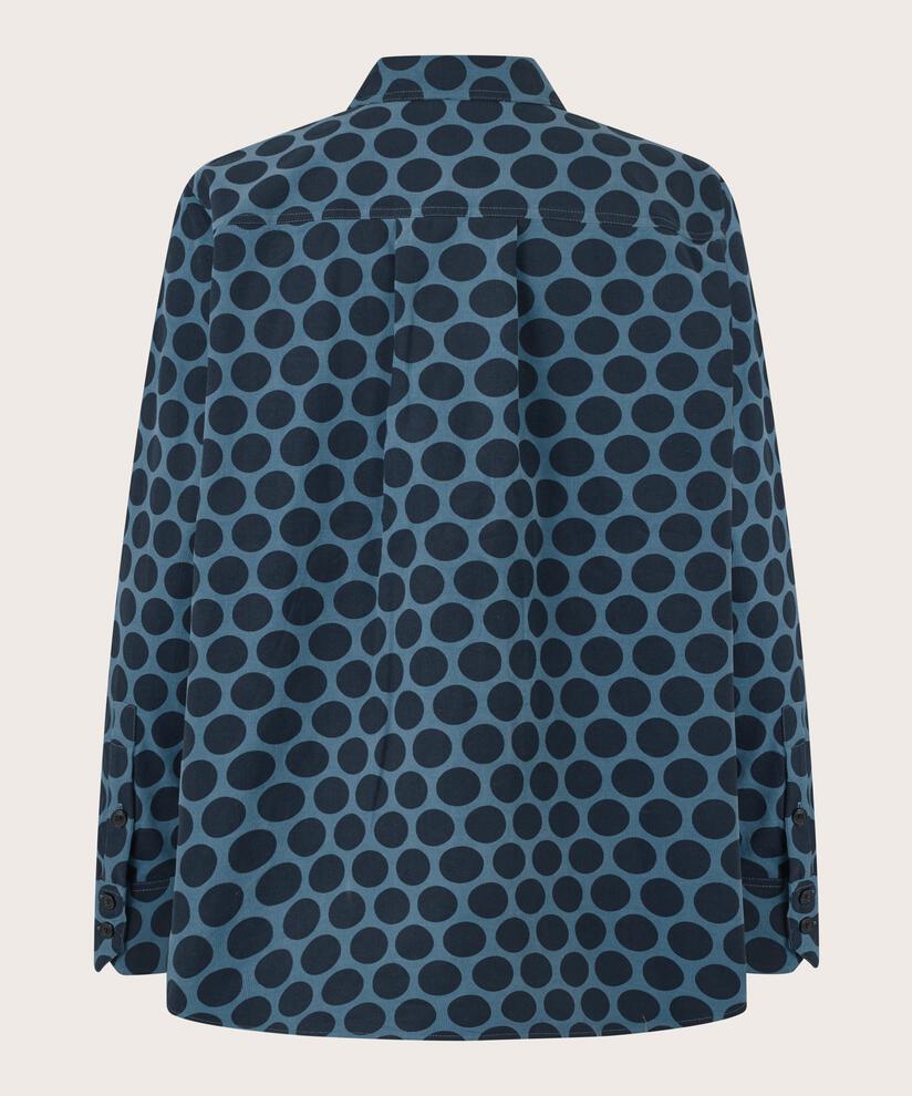 Indiba Shirt, Navy Blazer