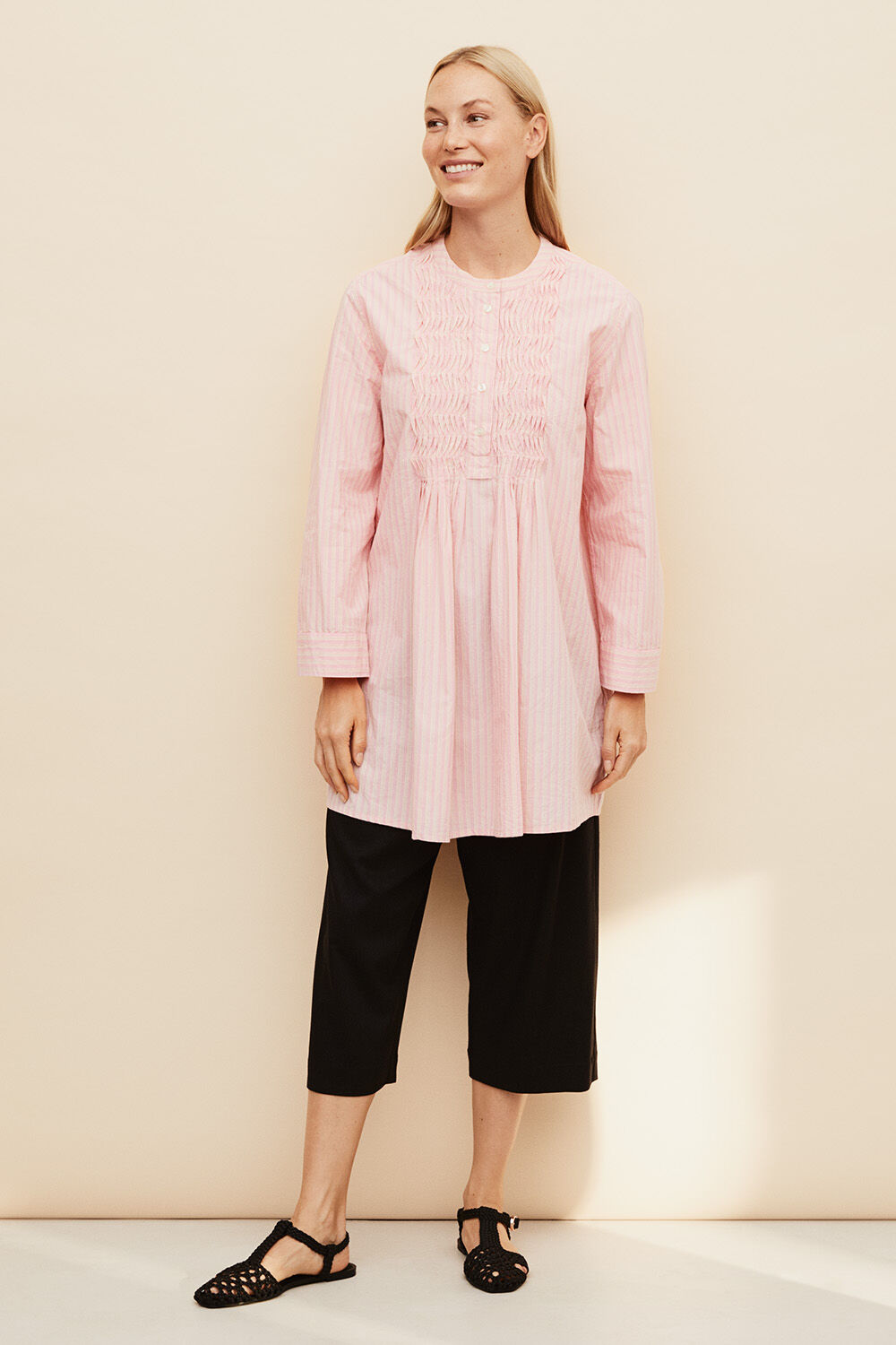 Givaria Tunic - Rosebloom, Pavessa Bukser - Black
