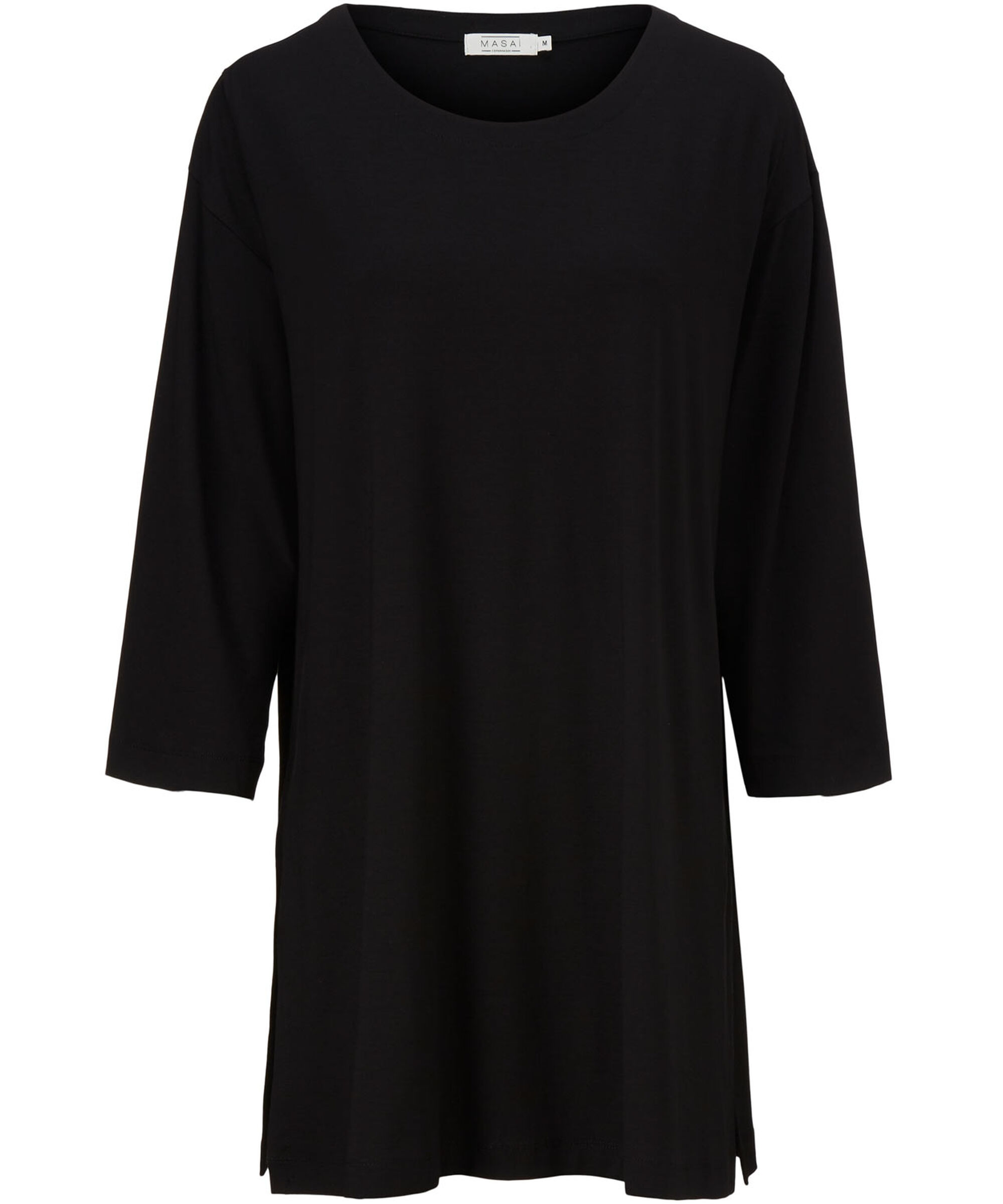 GIOVANA JERSEY TUNIC, Black
