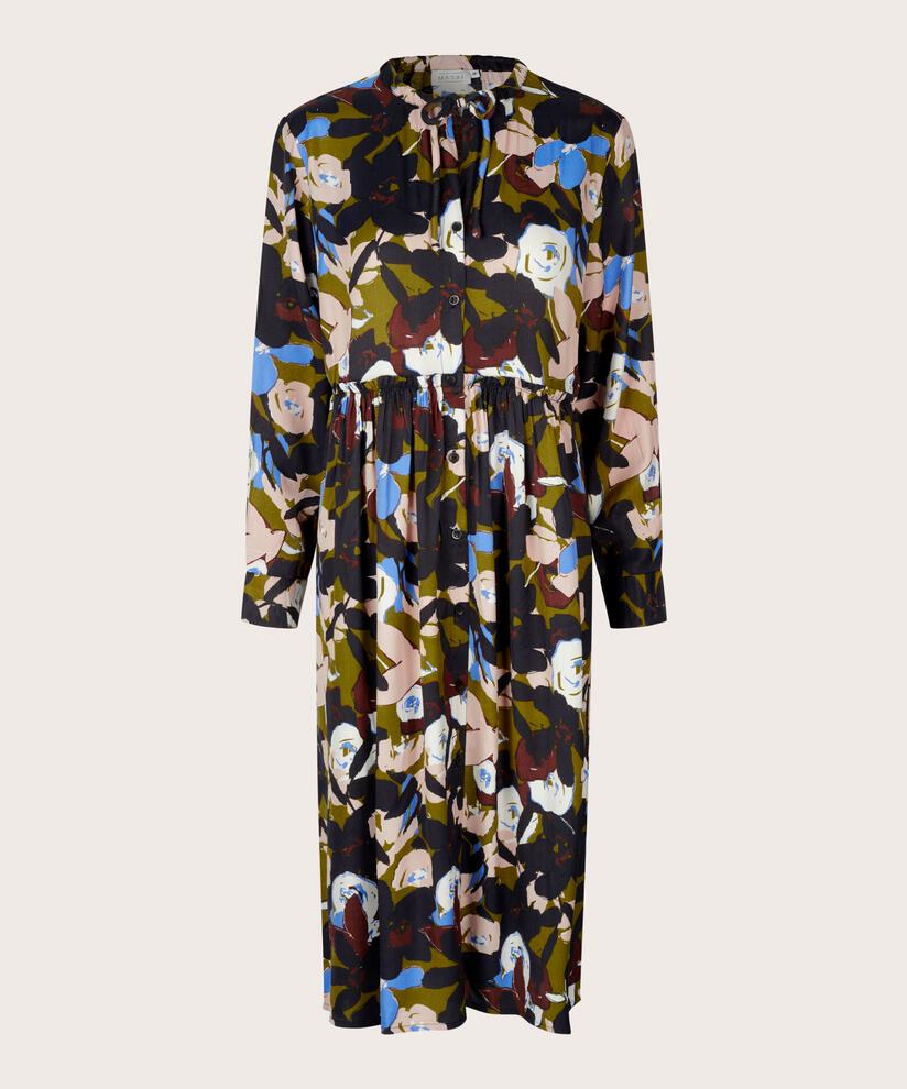 Najal Shirt Dress, Fir Green