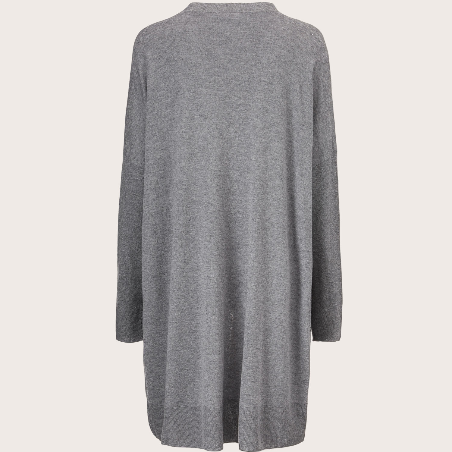 LUCY CARDIGAN, M. Grey mel.