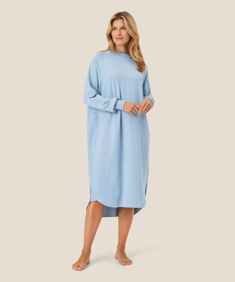 Ninen JERSEY Dress, Blue Fog