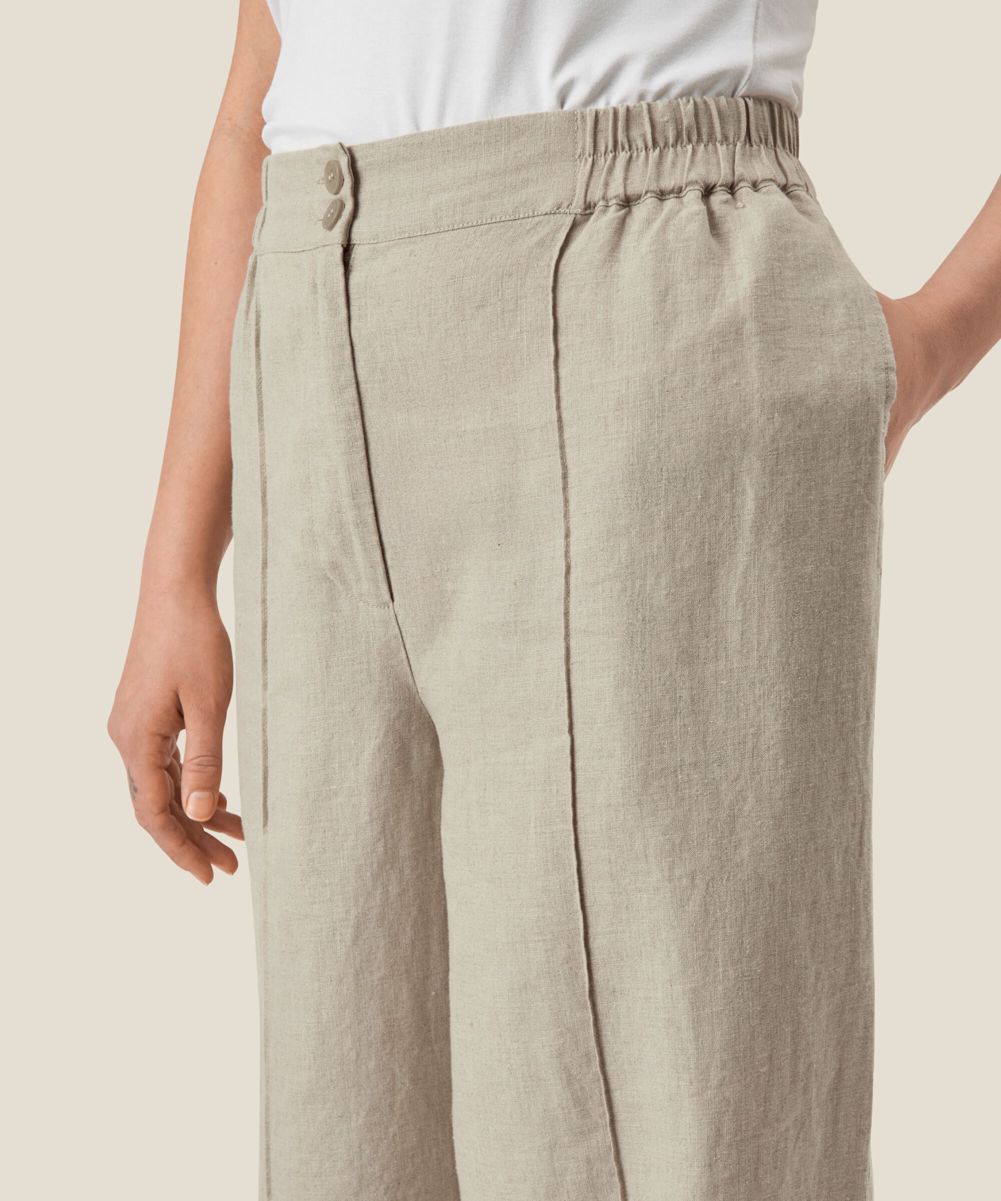 Petrulia Trousers, Natural