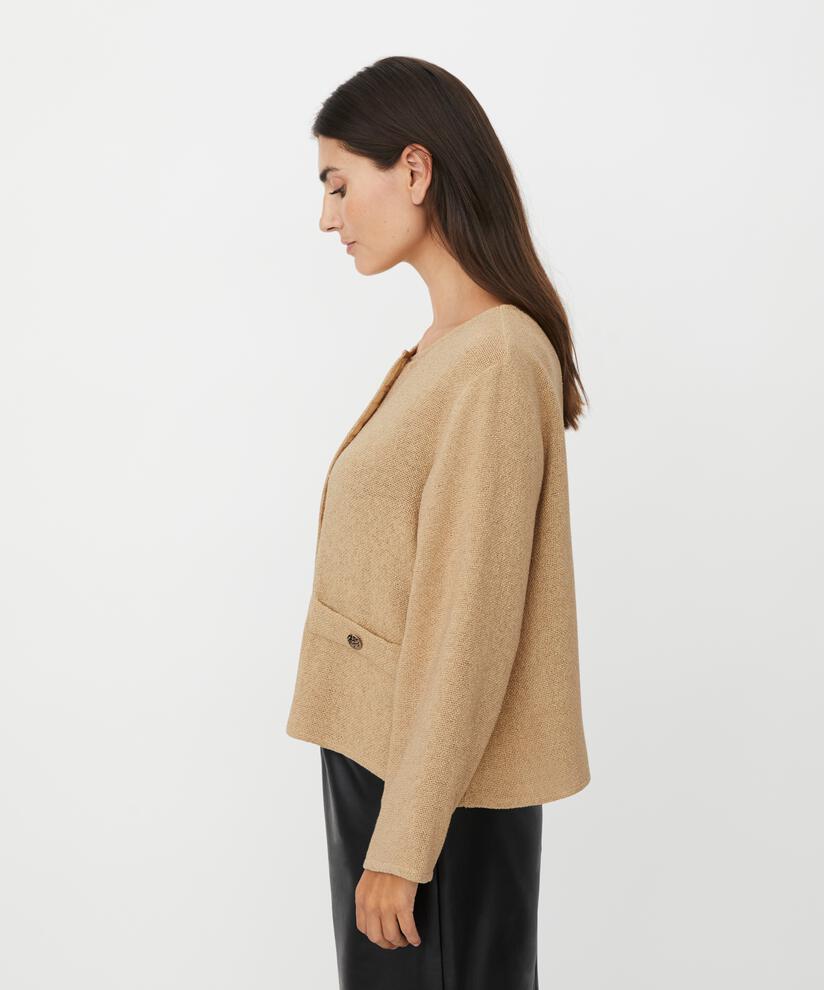Julithra Jacket, Travertine