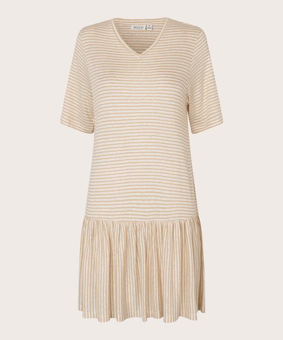 Gal JERSEY Tunic, Pale Khaki