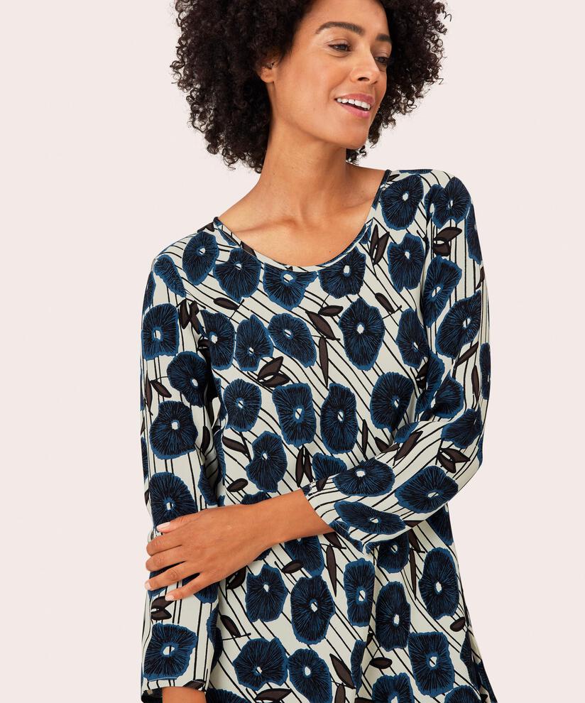 Kay Blouse, True Navy