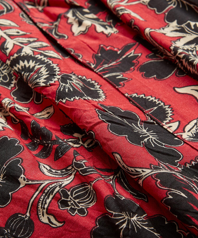 NOORI DRESS, Scarlet Sage